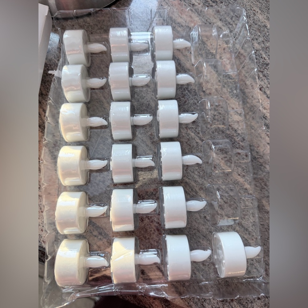 White LED Tea Light Candles